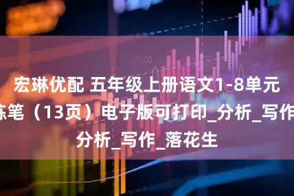 宏琳优配 五年级上册语文1-8单元课后小练笔（13页）电子版可打印_分析_写作_落花生