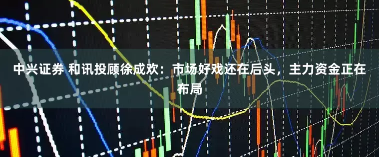 中兴证券 和讯投顾徐成欢：市场好戏还在后头，主力资金正在布局