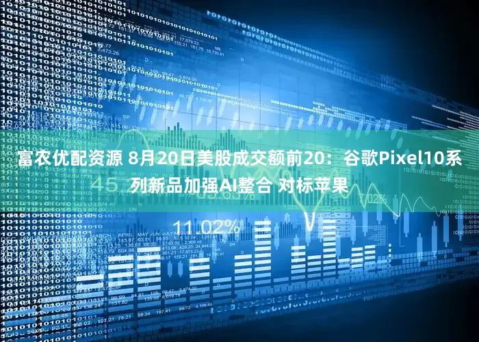 富农优配资源 8月20日美股成交额前20：谷歌Pixel10系列新品加强AI整合 对标苹果